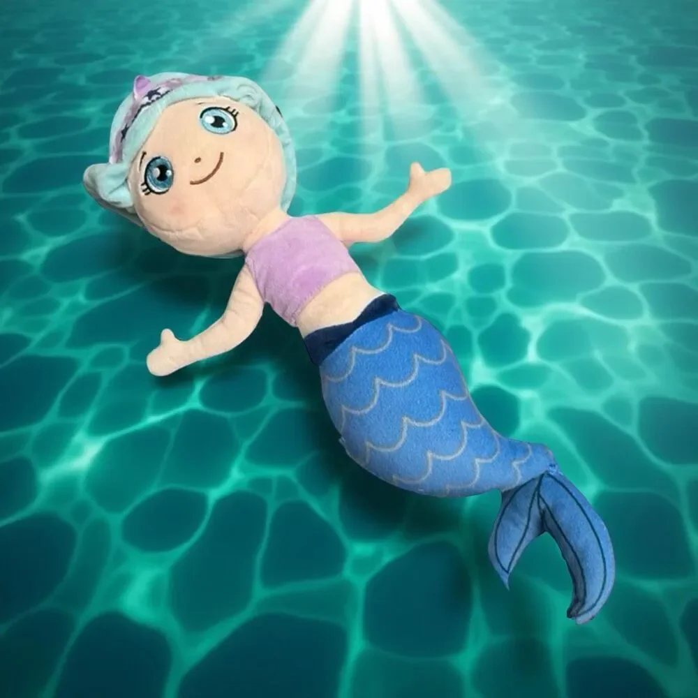 The Memory Building Company Kids Toys Large Plush Mermaid 17”